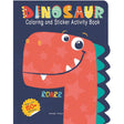 Dinosaurs - Coloring and Sticker Activity Book (With 150+ Stickers) - Retail Maharaj