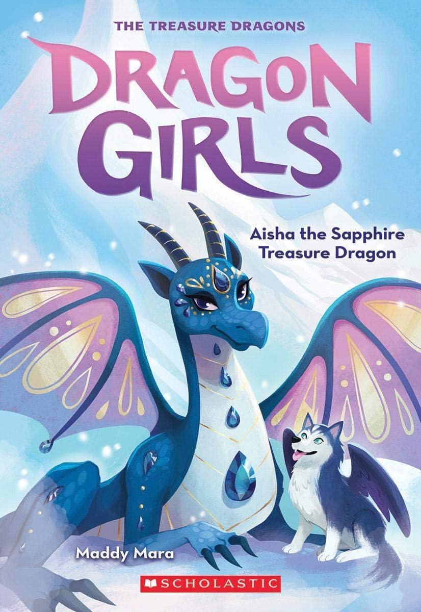 DRAGON GIRLS #5: AISHA THE SAPPHIRE TREASURE DRAGON - Retail Maharaj