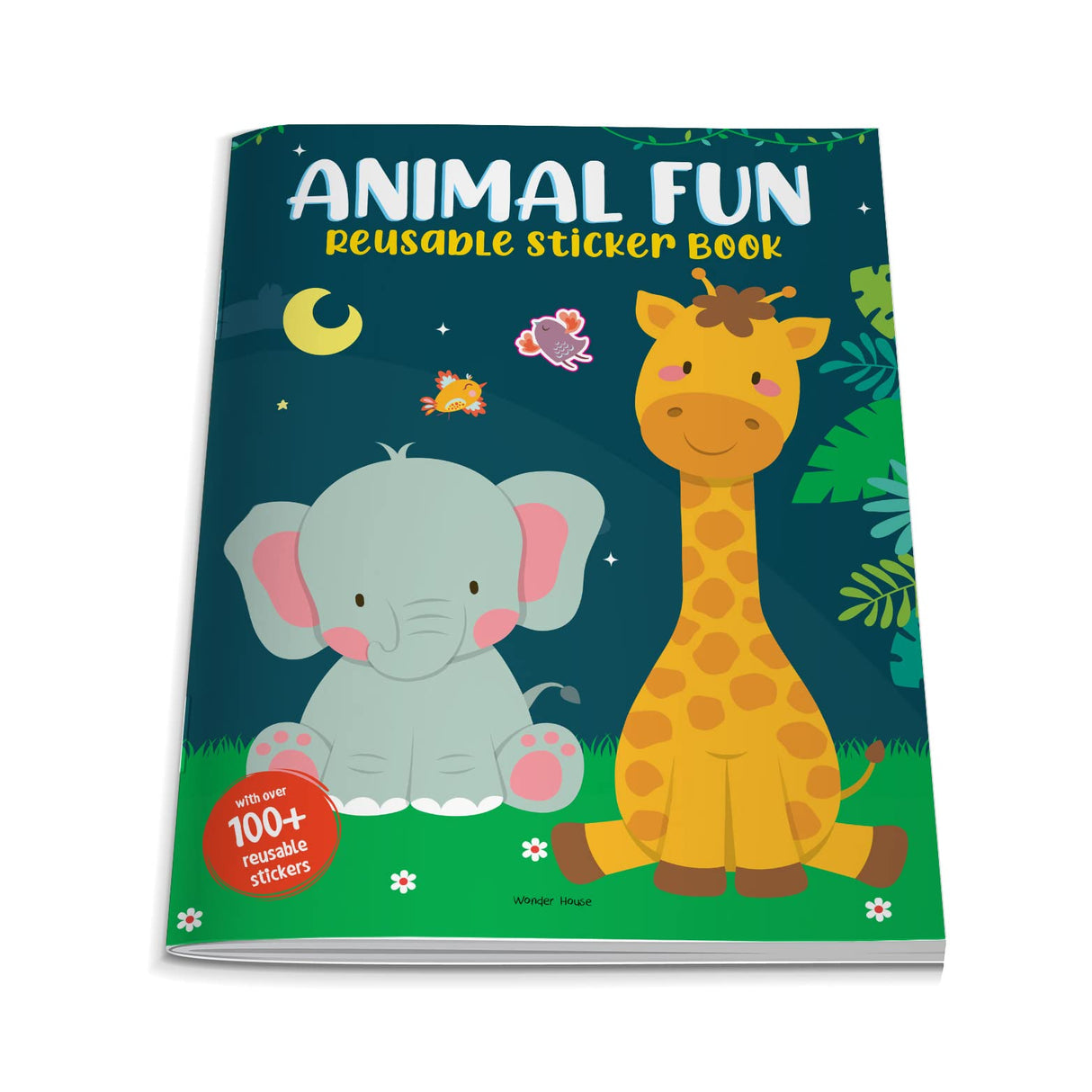 Animal Fun Reusable Sticker Book For Children - Retail Maharaj