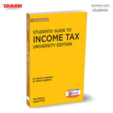 Taxmann's Students' Guide to Income Tax | University Edition [AY 2025-26] – Exam-focused Textbook Featuring—Clear Explanations | Practical Examples | Stepwise Guidance for Students - Retail Maharaj