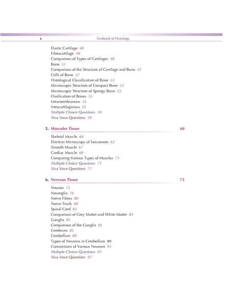 Textbook of Histology COLOUR ATLAS, 6/e - Retail Maharaj