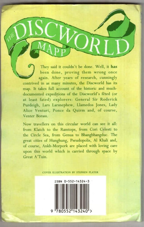 The Discworld Mapp: Sir Terry Pratchett’s much-loved Discworld, mapped for the very first time - Retail Maharaj