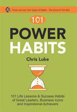 101 Power Habits (101 Life Lessons & Success Habits of Great Leaders, Business Icons and Inspirational Achievers) [Perfect Paperback] Chris Luke - Retail Maharaj