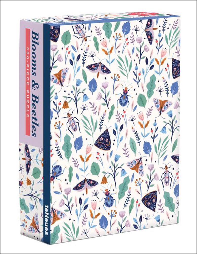 Blooms & Beetles 500-Piece Puzzle (Jigsaw Puzzle) - Retail Maharaj