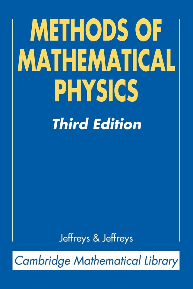 Methods of Mathematical Physics (Cambridge Mathematical Library) - Retail Maharaj