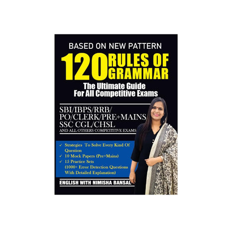 120 RULES OF GRAMMAR - ENGLISH WITH NIMISHA BANSAL - Retail Maharaj