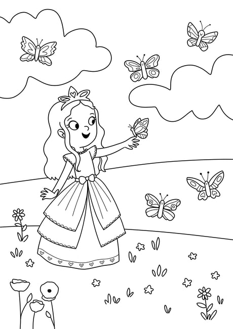 Princess colouring - Retail Maharaj