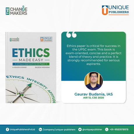 ETHICS Made Easy A Unique Approach to GS Paper-IV - Retail Maharaj