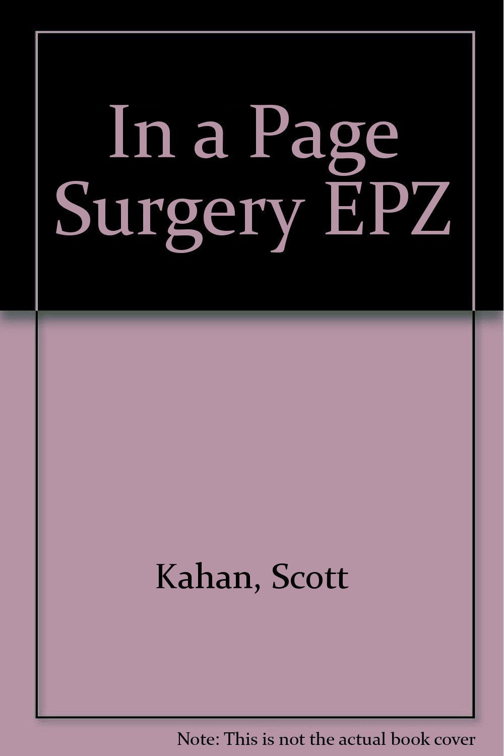 In a Page: Surgery - Retail Maharaj
