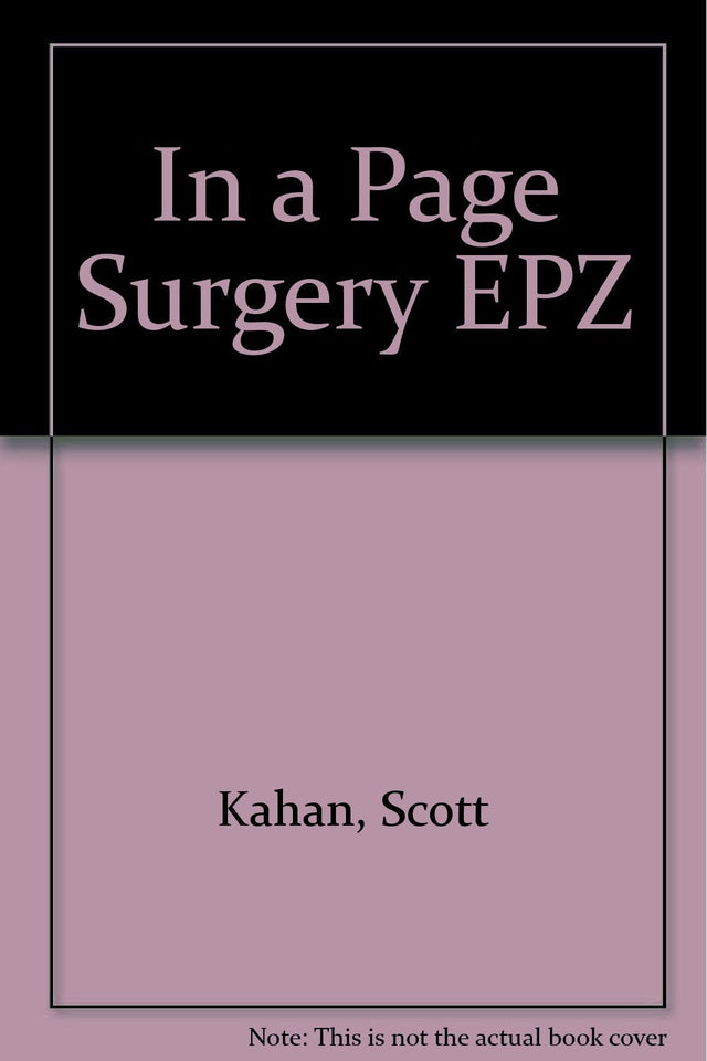In a Page: Surgery - Retail Maharaj