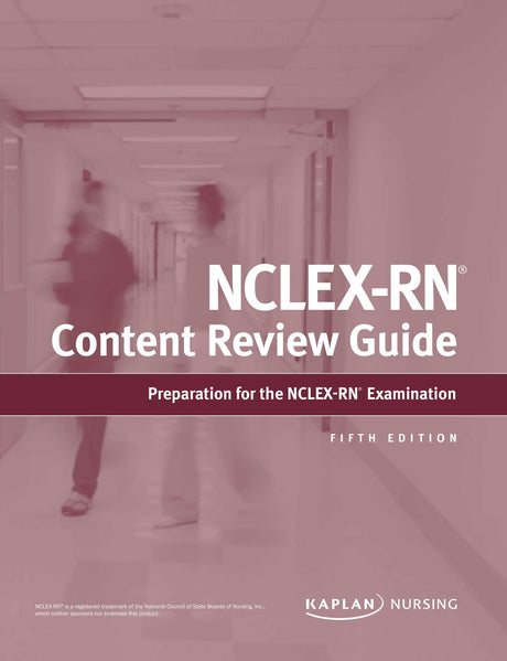 NCLEX-RN CONTENT REVIEW GUIDE (Kaplan Test Prep) - Retail Maharaj