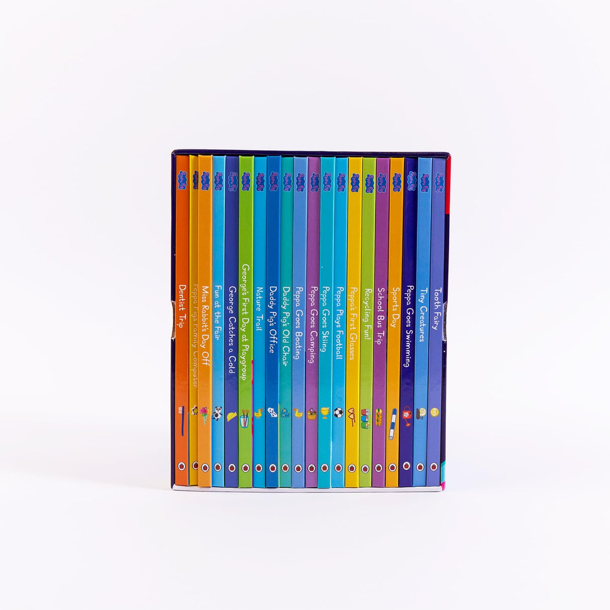 Peppa Pig Bedtime Box of Books (20 mini hardbacks in a box) - Retail Maharaj