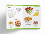 Early Learning Padded Book of Food: Board Book for Kids | Learn About Fruits, Vegetables, Meals, and Snacks with Bright, Engaging Pictures | Durable Padded Board Book for Babies, Toddlers & Preschoolers | Ages 0–5 Years - Retail Maharaj