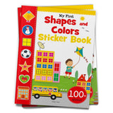My First Shapes and Colours Sticker Book: Exciting Sticker Book With 100 Stickers - Retail Maharaj