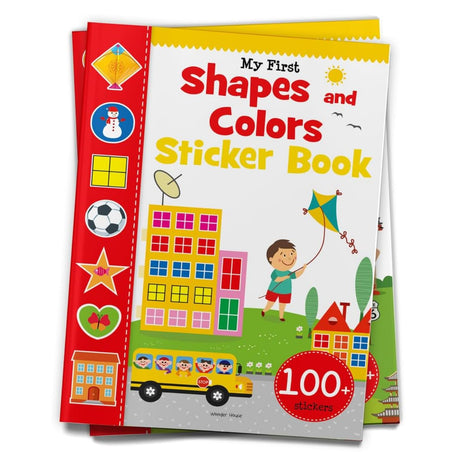 My First Shapes and Colours Sticker Book: Exciting Sticker Book With 100 Stickers - Retail Maharaj