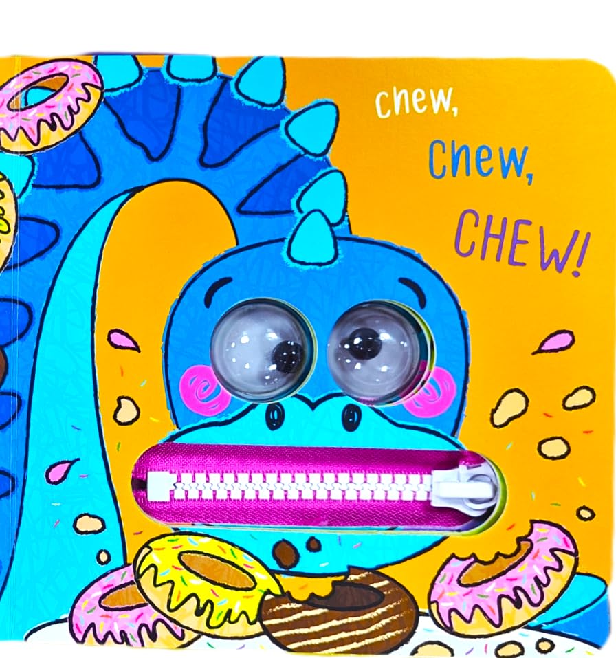 Wobbly Eye Zipper Snackasaurus - Retail Maharaj