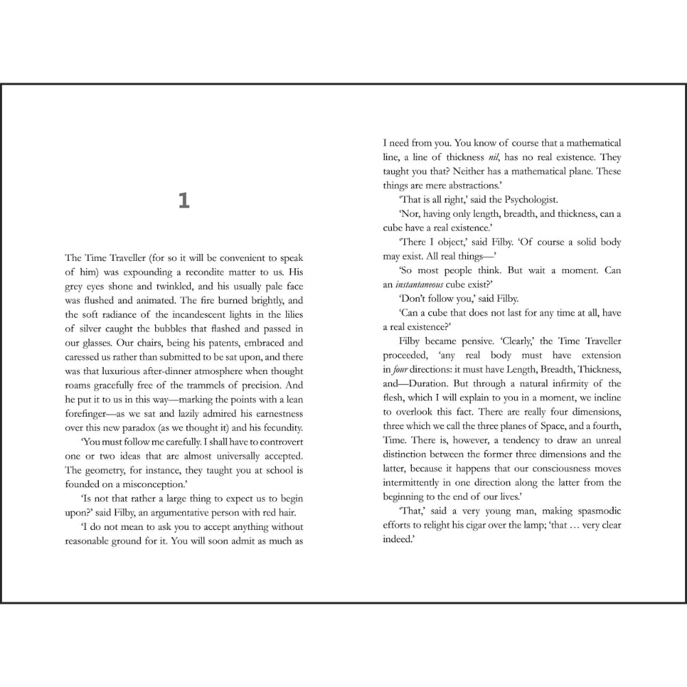 The Time Machine by H. G. Wells | Premium Classic Edition | A Sci-Fi Masterpiece on Time Travel & the Future World | Time Travel Fiction Classic | Futuristic Fantasy Book | Victorian Literature | Original Premium Paperback Edition - Retail Maharaj