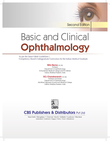 Basic And Clinical Ophthalmology 2Ed (Pb 2024) - Retail Maharaj