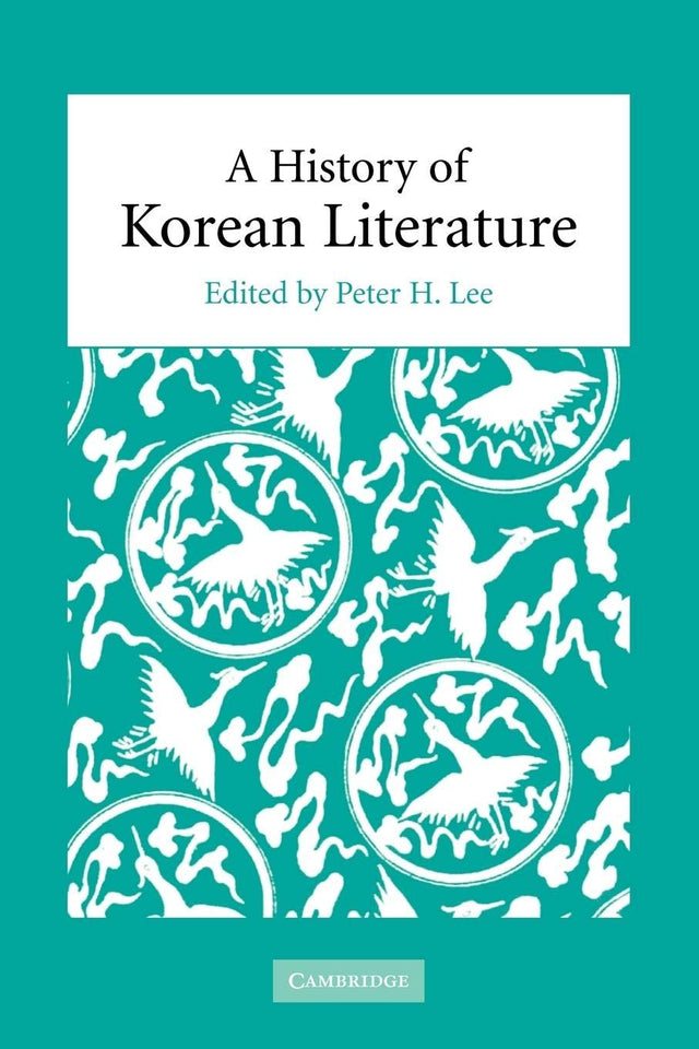 A History of Korean Literature - Retail Maharaj