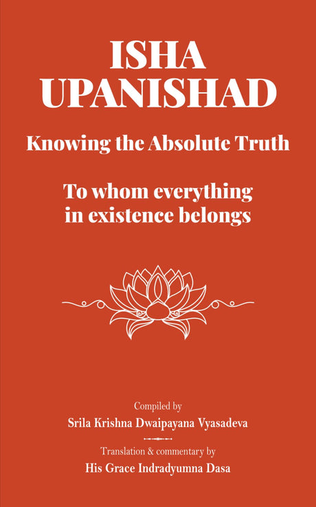 Isha Upanishad - Retail Maharaj