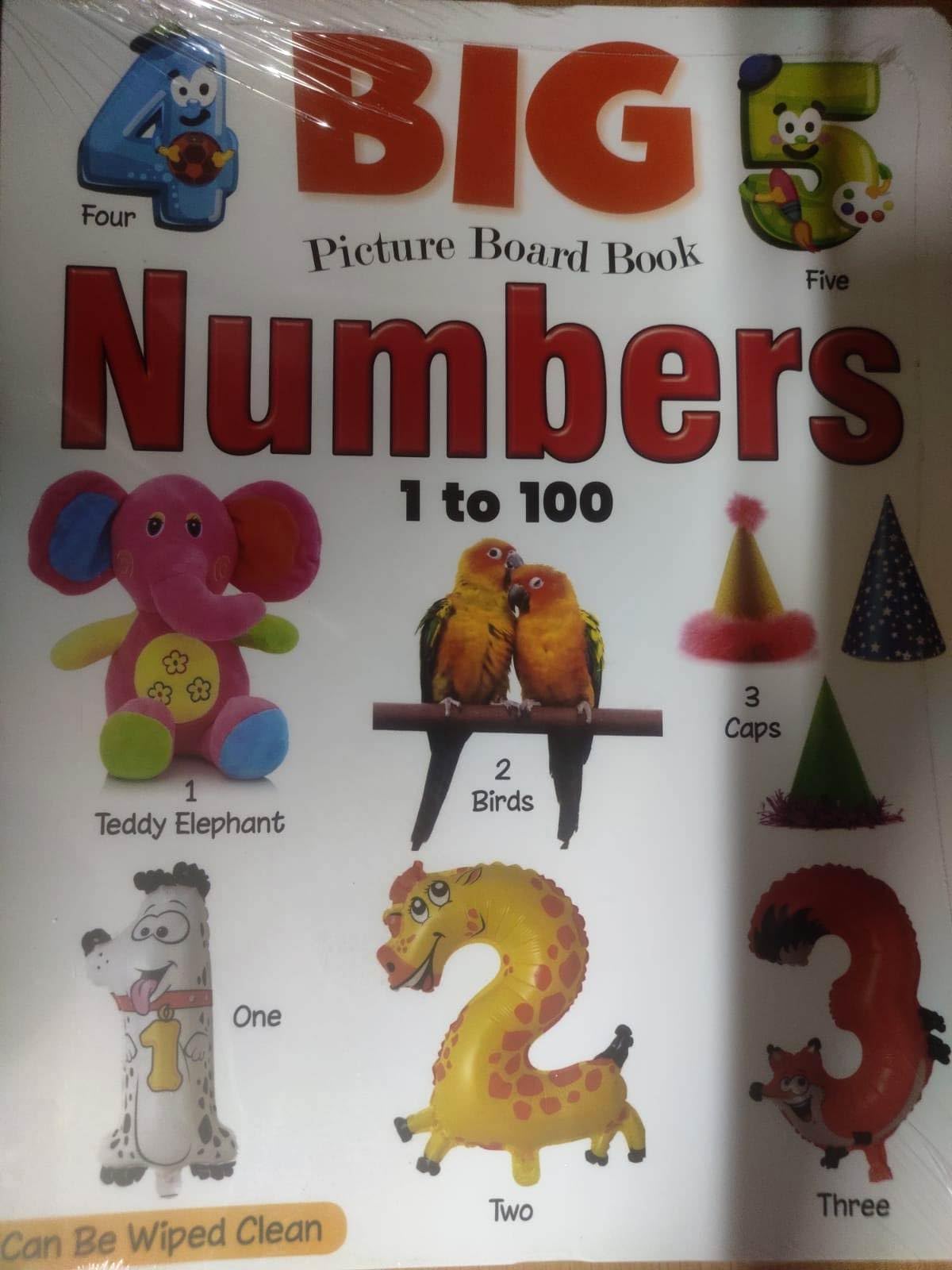 Alka Big Picture Board Book Numbers - Retail Maharaj