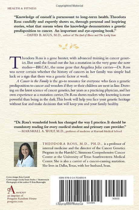 A Cancer in the Family: Take Control of Your Genetic Inheritance - Retail Maharaj