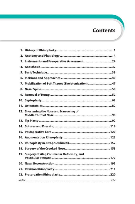 RHINOPLASTY AN EXPERT MANUAL - Retail Maharaj