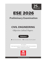 ESE 2026 : Preliminary Exam: Civil Engineering Volume-I | Chapterwise & Topicwise Objective Solved Papers | 25 Years Solved PYQs 2001-2025| UPSC ... Examination | Fully Solved | By Made Easy - Retail Maharaj