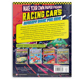 Make Your Own Paper Figures – Racing Cars Cut, Fold & Create Your Own Racetrack Cars | Ages 6–10 | DIY Craft Fun for 2+ Hours of Hands-On Play - Retail Maharaj