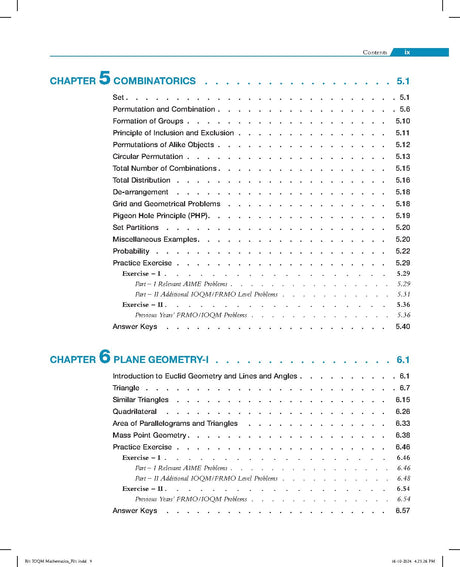 New Edition - IOQM Mathematics, 4th Edition | Indian Olympiad Qualifiers in Mathematics 2024 – 2025 | American Invitational Mathematics Examination (AIME) | Includes 2024 Paper with Solutions | - Pearson - Retail Maharaj