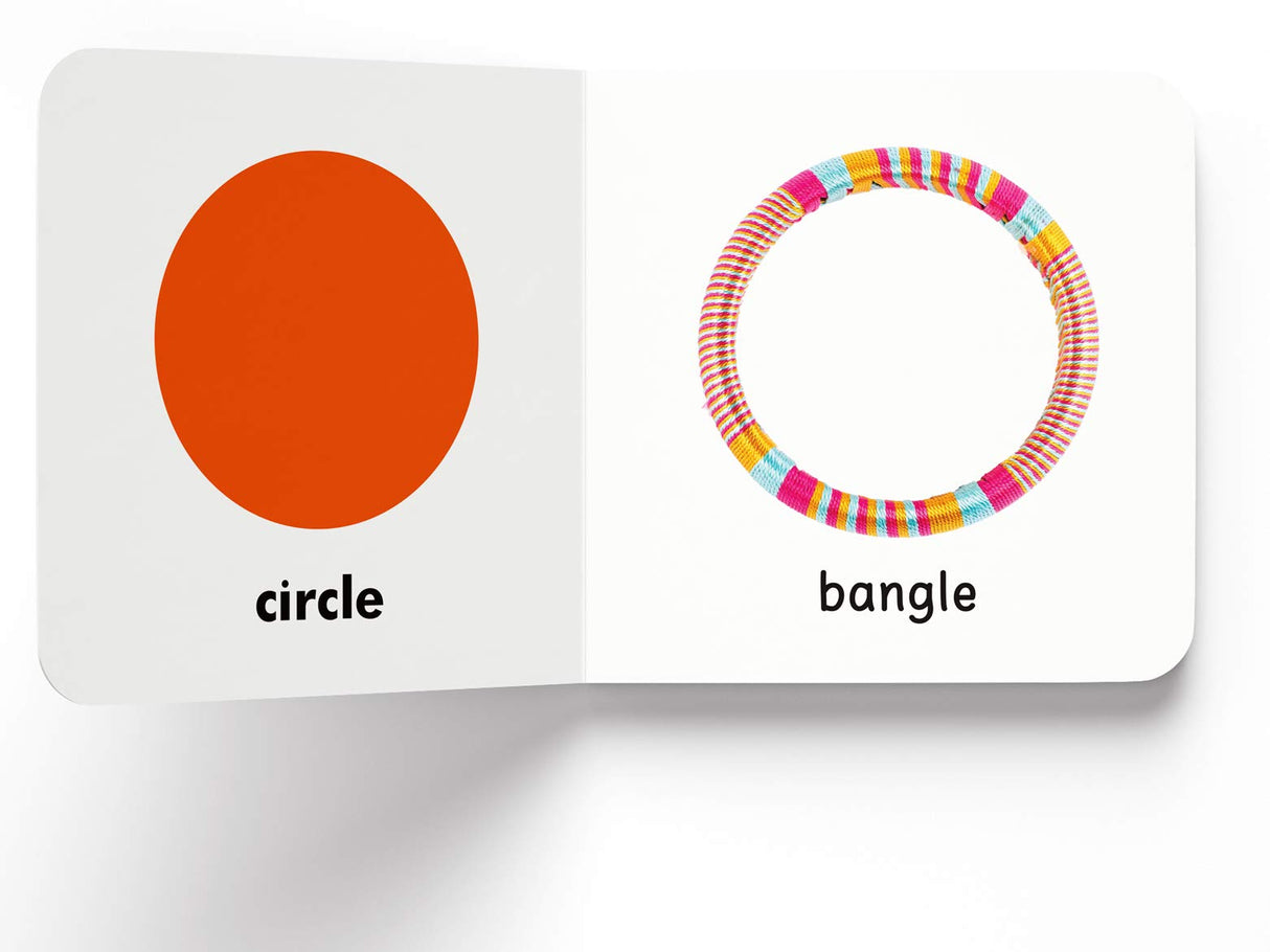 My First Book of Shapes | First Board Book for Babies, Toddlers & Preschoolers | Learn Basic Shapes Like Circle, Square, Triangle with Bright Pictures | Early Learning Book for Kids Ages 0-3 Years - Retail Maharaj