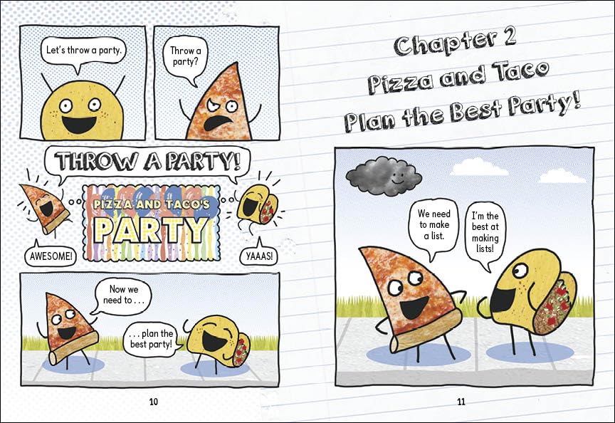Pizza and Taco: Best Party Ever!: (A Graphic Novel): 2 - Retail Maharaj