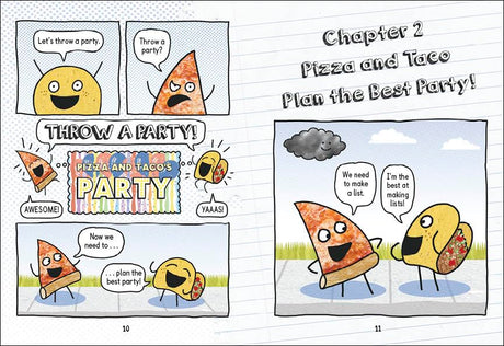 Pizza and Taco: Best Party Ever!: (A Graphic Novel): 2 - Retail Maharaj