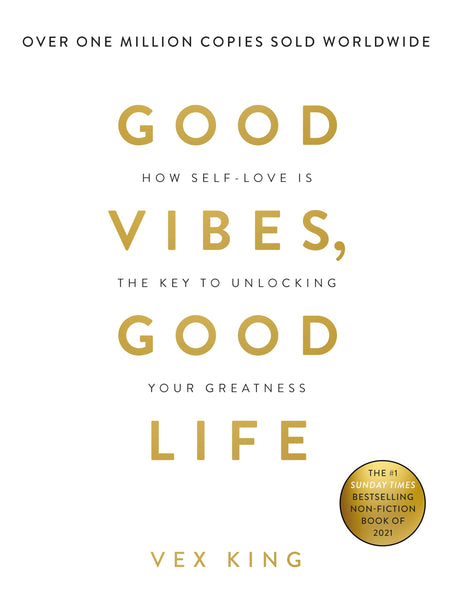 The Golden Vex King Box Set (Set of 2): Good Vibes, Good Life and Healing is the New High | Motivational Self-Help for Positivity, Confidence & Emotional Healing - Retail Maharaj