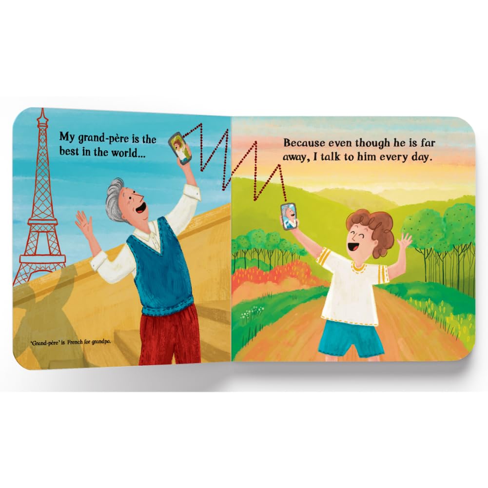 Grandpa, I Love You! You Are the Best in the World – A Heartwarming Board Book for Kids: Celebrate Grandpa’s Love with Easy Words and Fun Pictures | ... for Toddlers & Preschoolers | Ages 2–6 Years - Retail Maharaj