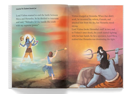 Ganesha: The Elephant Headed God- Illustrated Stories From Indian History And Mythology - Retail Maharaj