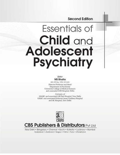 Essentials Of Child And Adolescent Psychiatry 2Ed (Pb 2024) - Retail Maharaj
