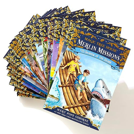 Magic Tree House Merlin Missions Books 1-25 Boxed Set - Retail Maharaj