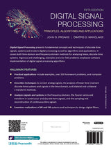 Pearson – Digital Signal Processing | Principles, Algorithms and Applications | 5th Edition | - Retail Maharaj
