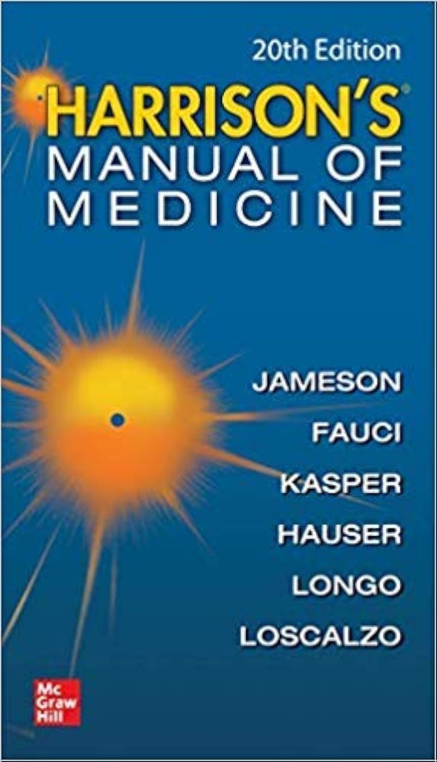 Harrisons Manual of Medicine, 20th Ed 2020 [Hardcover] Kasper - Retail Maharaj