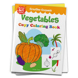 Colouring Book of Vegetables: Creative Crayons Series - Crayon Copy Colour Books - Retail Maharaj