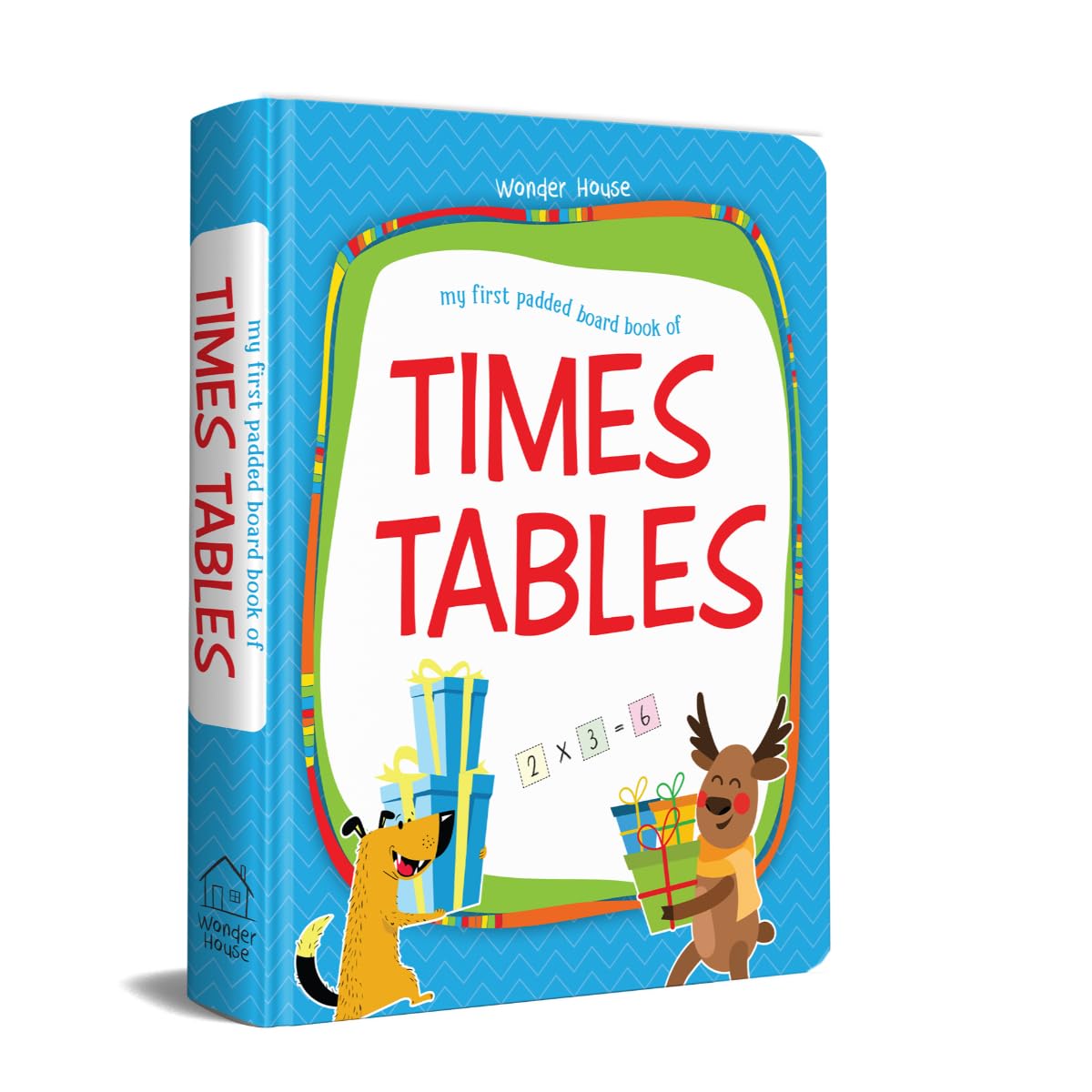 My First Padded Board Book of Times Table – Multiplication Tables from 1 to 20: Brightly Illustrated Math Learning Book for Kids | Helps Build Strong Foundation in Numbers & Arithmetic | Durable Educational Book for Ages 6–8 Years - Retail Maharaj