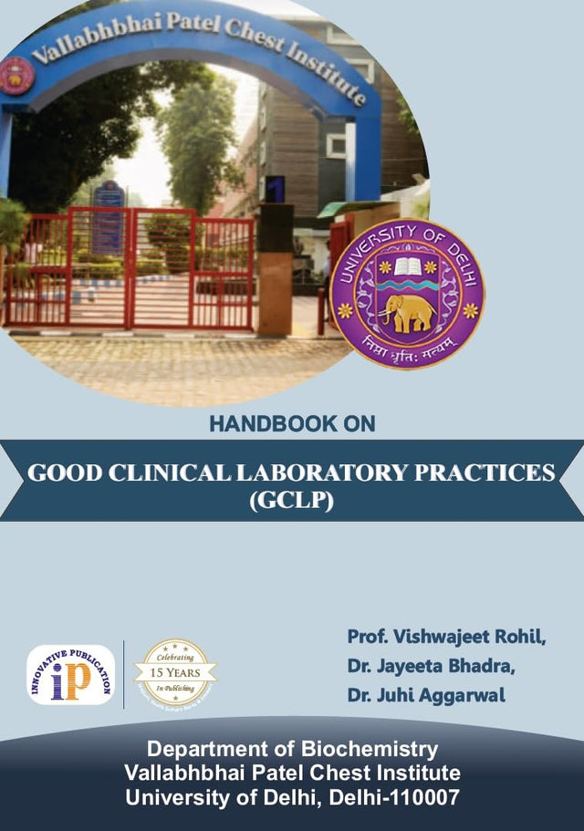 Handbook on Good Clinical Laboratory Practices (GCLP) - Retail Maharaj