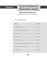 ESE 2026 : Preliminary Exam: Electronics & Telecom (E&T) Engineering Volume-I | Chapterwise & Topicwise Objective Solved Papers | 25 Years Solved PYQs ... Examination | Fully Solved | By Made Easy - Retail Maharaj