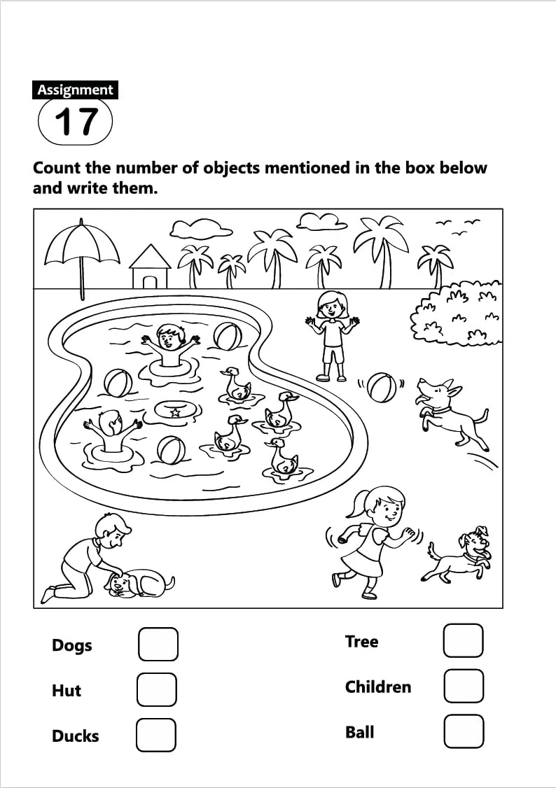 Fun And Learn Activity Workbook For Kids Step Into Kindergarten Term-1 - Retail Maharaj
