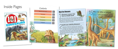 Hello Friend 101 Amazing Facts About Dinosaurs Encyclopedia Book - Retail Maharaj