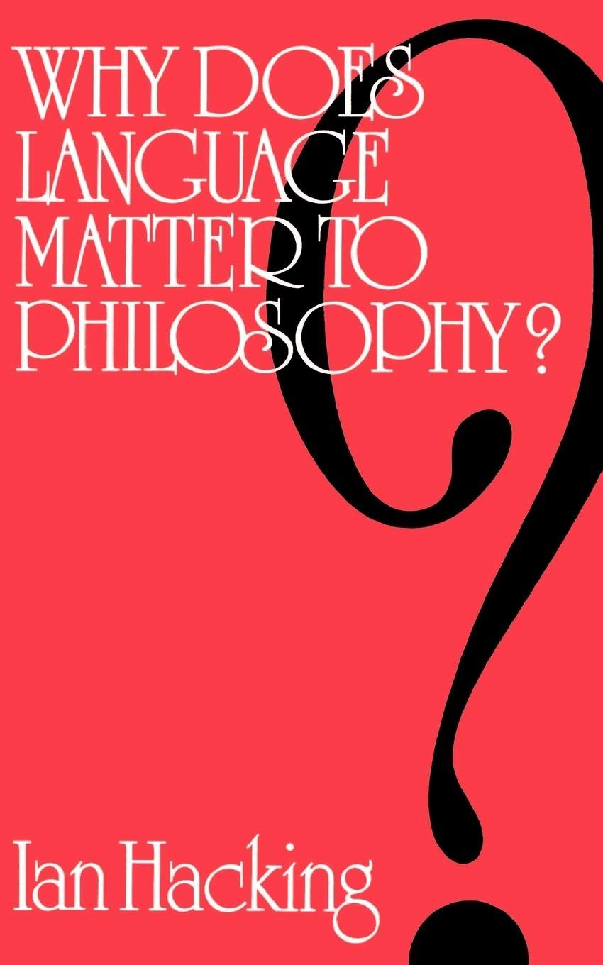Why Does Language Matter to Philosophy? - Retail Maharaj
