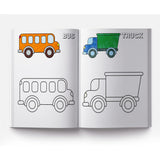 Colouring Book of Transport (Cars, Trains, Airplane and more): Creative Crayons Series - Crayon Copy Colour Books - Retail Maharaj