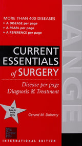 LANGE CURRENT ESSENTIALS OF SURGERY - Retail Maharaj