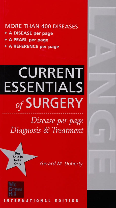 LANGE CURRENT ESSENTIALS OF SURGERY - Retail Maharaj